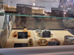 The harissa sausage roll was particularly good! at Barleys in Hull