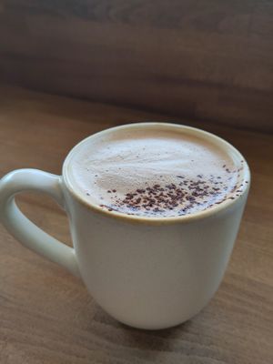 Oat mocha at Barleys in Hull