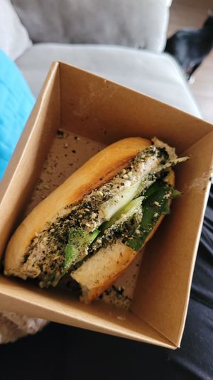 Chuna sandwich veganuary special but was so amazing at Barleys in Hull