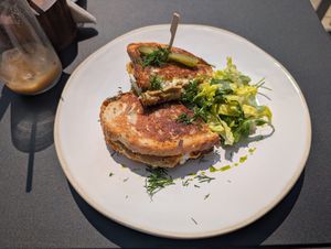 Pastrami sandwich at Barleys in Hull