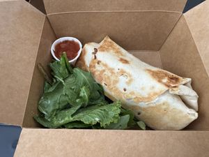 Breakfast burrito  at Barleys in Hull