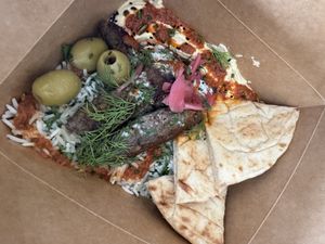Lamb kofta bowl  at Barleys in Hull