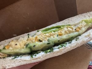 Egg mayo  at Barleys in Hull