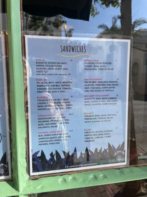Other menu items can be made vegan  at The Blue Owl in Santa Barbara