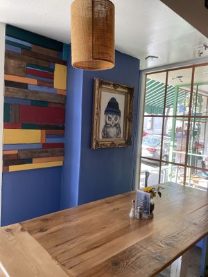 cute interior  at The Blue Owl in Santa Barbara