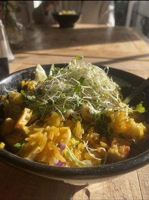 Fried rice  at The Blue Owl in Santa Barbara