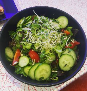 1/2 Fried Rice salad   at The Blue Owl in Santa Barbara