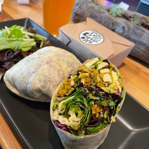 Nam Toc burrito!  at The Blue Owl in Santa Barbara