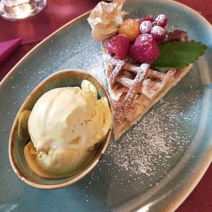 Apfeltarte - vegan at Hotel Gasthof Brüggler in Radstadt