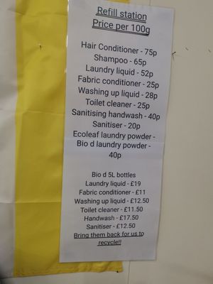 Refill at V'co in Hull