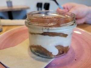 Tiramisu at Chutnej in Prague