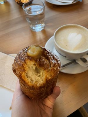 Krafin with caramel  at Chutnej in Prague