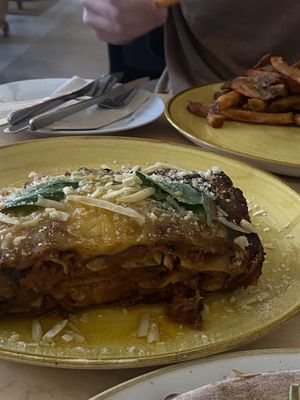 Lasagne  at Chutnej in Prague