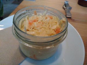 Coleslaw at Chutnej in Prague