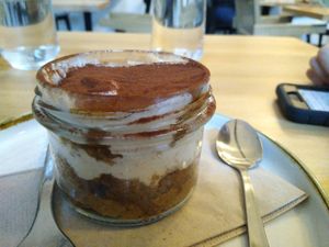 Tiramisu at Chutnej in Prague