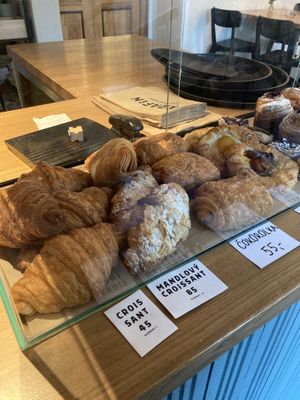 Pastry selection  at Chutnej in Prague