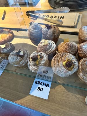 Croissants  at Chutnej in Prague