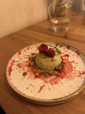 Panna cotta  at Chutnej in Prague