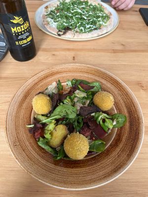 Beetroot salad w/ blue cheese at Chutnej in Prague