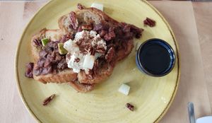 French toast at Chutnej in Prague