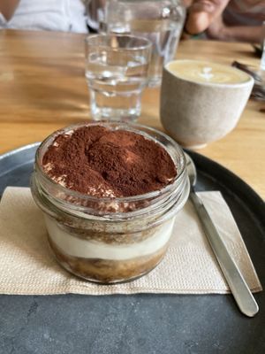 Tiramisu (130 czk)  at Chutnej in Prague