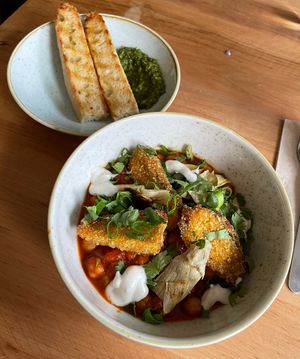 Shakshuka (280 czk)  at Chutnej in Prague