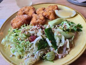 Cauliflower steak at Chutnej in Prague