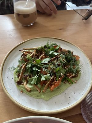 Seasonal Mushrooms  at Chutnej in Prague