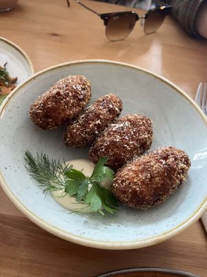 Sauerkraut Croquettess  at Chutnej in Prague