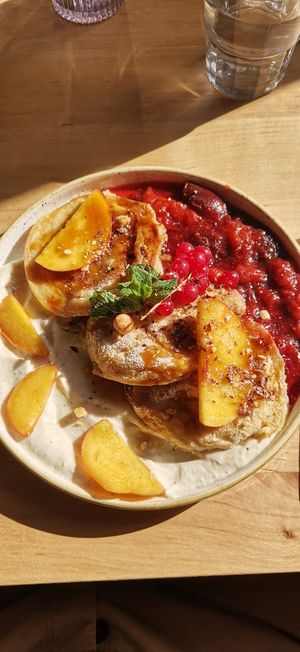 Pancakes at Chutnej in Prague