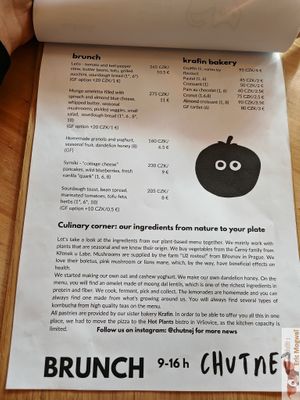 Brunch at Chutnej in Prague