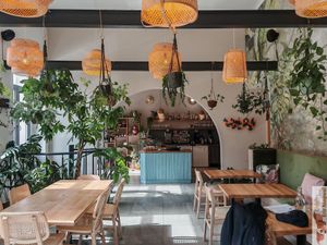 Inside at Chutnej in Prague