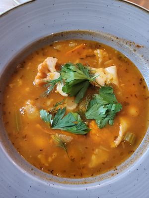 nice soup at Chutnej in Prague