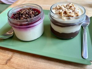 Desserts  at Chutnej in Prague