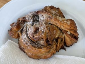 Cardamom bun  at Chutnej in Prague