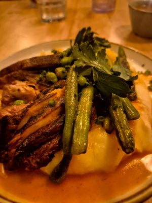 Nice mushroom steak, not amazing. at Chutnej in Prague