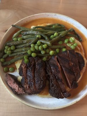 Lions Maine steak  at Chutnej in Prague