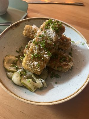 Polenta, yum!   at Chutnej in Prague