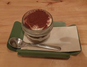 Tiramisu at Chutnej in Prague