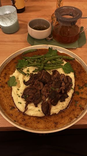 Lions Mane Steak  at Chutnej in Prague