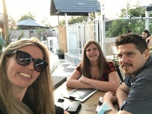 Super sfeervol licht terras! Menu id heel gevarieerd en we zouden ook niet vegans durven overtuigen om mee te gaan eten!  at Palma in Aartselaar