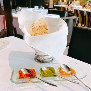 Appetiser at Rang Mahal - Fine Dining Indian Restaurant in Central Singapore