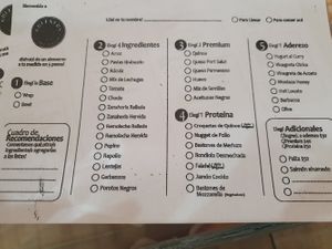 You can choose your bowl or wrap at Greeners in Salta