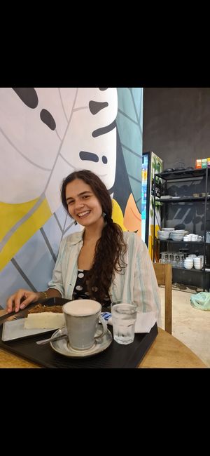 happy at Greeners in Salta