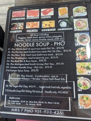  at Mrs 7 Pho in Wildomar