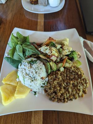 Cashew curry at AmaSer in Puerto Viejo De Talamanca
