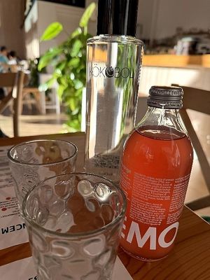 Orange limonade at Kokobol in Igualada