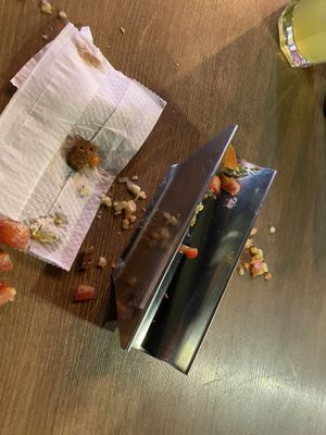 We want plates!  at Fuente Rica Rica in Santiago