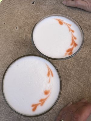 Pisco sours  at Fuente Rica Rica in Santiago