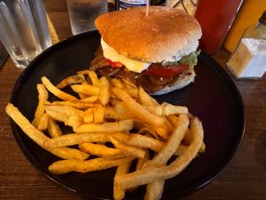Churrasco Italiano Sandwich   at Fuente Rica Rica in Santiago